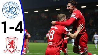 QPR vs Middlesbrough 14 All Goals and Extended Highlights [upl. by Rehtaef875]