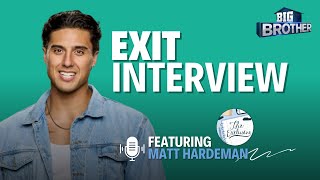 Big Brother 26 Exit Interview Matt Breaks Down Angelas Tirade His Biggest Mistakes in the Game [upl. by Yelreveb47]