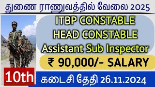 ITBP Constable Head Constable ASI 2024 New Recruitment Apply Online [upl. by Notniuqal331]