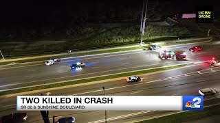 2 dead 3 with critical injuries after crash on SR82 in Lehigh Acres [upl. by Cassiani]