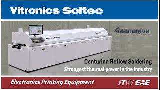 Vitronics Soltec Ceturion SMD reflow fırını tanıtım videosu [upl. by Lazare]