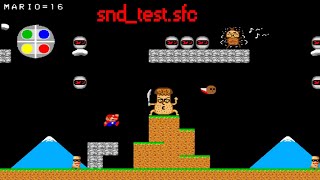 sndtestsfc  All Mario levels playthrough  Gigaleak [upl. by Hefter]