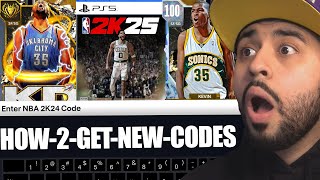 How to get the New Exclusive Locker Codes with NBA 2K25 Gameplay Reveal and More NBA 2K24 MyTeam [upl. by Irvine]