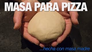 Masa para Pizza  Chef Andrés Rueda [upl. by Ephrayim]