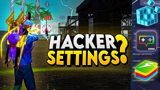 SECRET SETTINGS  To Get 99 Headshots I Bluestacks 5 l Msi 5 4K [upl. by O'Donovan]