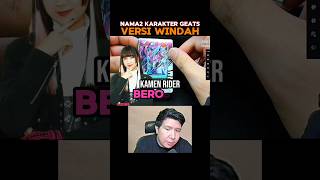 Kamen Rider Geats Windah Version Kamen Rider Gotchard  Agan Reza [upl. by Najram]