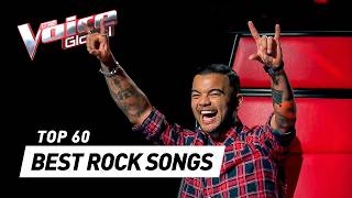 The BEST ROCK Blind Auditions on The Voice [upl. by Karry]