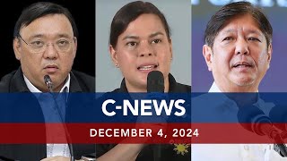 UNTV CNEWS  December 4 2024 [upl. by Dahraf]