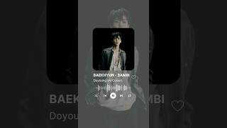 Ai Cover Doyoung NCT  Bambi by Baekhyun [upl. by Davide]