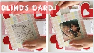 DIY  Blinds Card Tutorial  Explosion Box Idea [upl. by Iams128]