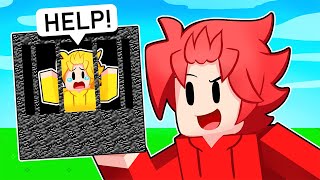 They Trapped Me In A TINY PRISON Roblox Bedwars [upl. by Ettenirt]