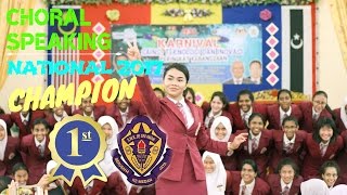 Choral Speaking Nationals 2017 CHAMPION SMK P Sri Aman [upl. by Jp]