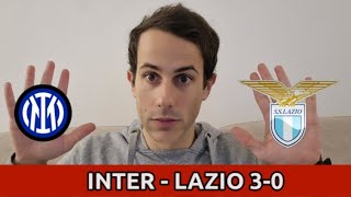 INTER  LAZIO 30 UNA PARTITA SENZA STORIA [upl. by Radferd]