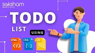 Create a todo list using HTML CSS and JavaScript [upl. by Ardnat408]