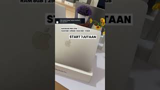 Macbook pro 2018  2019 start 7jutaan i5i7 varian ram 8GB 16GB macbookmurah machouse [upl. by Lazar]