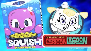 SQUISH IS FOR GIRLS cartoons cartoon cereals fakeads [upl. by Anaeco]