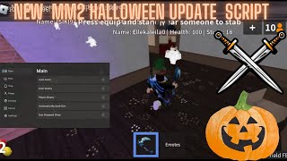 🎃HalloweenMm2 Script ⚔️ works for pc and mobile executors  JN H Gaming [upl. by Gnoz224]