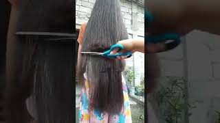 Pangkas rambut panjang banget [upl. by Puklich]