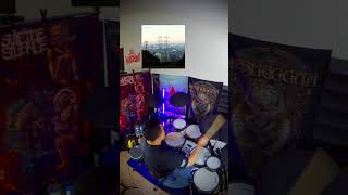 This intro is sick Overstepping by Belmont drums czarciekopyto drumcover alesisdrums [upl. by Lerud764]