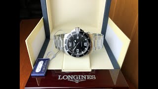 Longines Hydro Conquest 41 mm Quartz Black Dial [upl. by Margot]