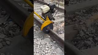 Excavator track chain fitting amazing process trending viralvideo [upl. by Dorsy]