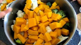 Making Vegetable Puree Baby Food [upl. by Tera]