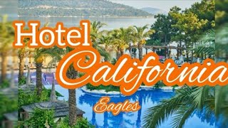 Hotel California1976 The EaglesLyrics Video [upl. by Baugh]