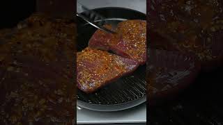 Make tuna steak at home  seared to juicy perfection its a delicious highprotein dinner idea [upl. by Nolaf]