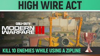 Call of Duty Modern Warfare III  High Wire Act 🏆 Trophy Guide Mission 3 Reactor [upl. by Birkner]