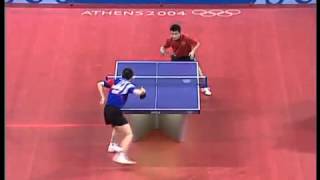 Ryu Seung Min vs Wang Hao  Olympics 2004 Final [upl. by Amorette]