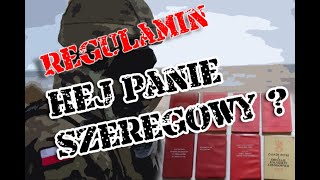 Regulamin ogólny wojska polskiego Witamy się czy nie [upl. by Lrad]