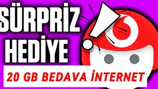 ✅VODAFONE BEDAVA 20GB İNTERNET KAZANMAK VODAFONE BEDAVA İNTERNET KAZANMAK 20242024✅ [upl. by Ecirum335]