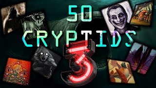 👽 50 CRYPTIDS in the WORLD 3  👹 [upl. by Waine]