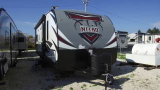 2017 Forest River XLR Nitro 23KW Toy Hauler Travel Trailer Video [upl. by Airom102]