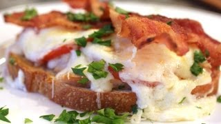 Hot Brown Turkey Sandwich Recipe [upl. by Joktan]