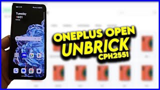 Unbrick Oneplus Open using Official Flash Tool 566 in EDL mode [upl. by Corin]