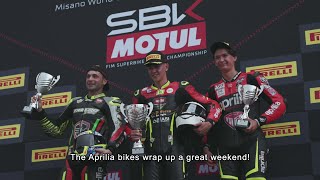 Aprilia RS 660 Trophy  2023  Chapter 2 going global at the WorldSBK [upl. by Courcy684]