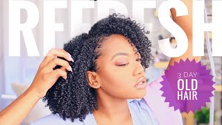 How To Refresh your Natural Curly Hair [upl. by Annoiek]