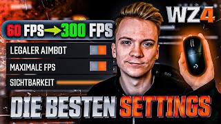 Die BESTEN SETTINGS für das NEUE WARZONE Max FPS Sichtbarkeit Maus amp Tastatur [upl. by Eyk]