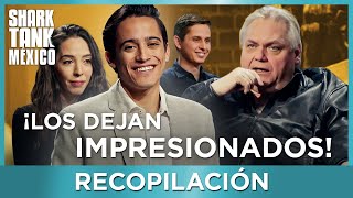 ¡Los 5 emprendedores más impresionantes hasta ahora  Shark Tank México [upl. by Inotna]