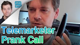 Telemarketer Prank Call  Jack Vale [upl. by Rector187]