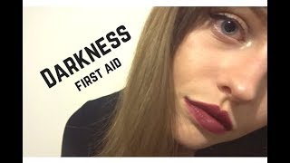 ASMR Bitchy Role Play Darkness gives you terrible first aid [upl. by Attennaej]