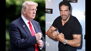 Lou Ferrigno to be Trumps Head of Council of Health and Fitness [upl. by Eiznekcm]