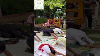 Yoga Session at VST park yoga motivation [upl. by Yaluz]