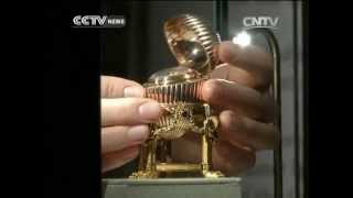 Rare Faberge egg found by scrap dealer to go on show [upl. by Ahsertal]