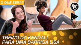 FIZEMOS O TREINO ABSURDO DA KENDALL JENNER [upl. by Ahon330]