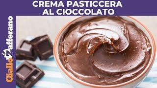 CREMA PASTICCERA AL CIOCCOLATO [upl. by Popelka]