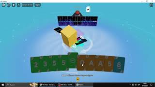 jugando a uno en roblox con mi amigo [upl. by Nosak]