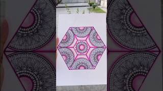 How to make mandala art  Day 5 of the mandala art series mandala art PaintandCreateStudio [upl. by Atirehgram]