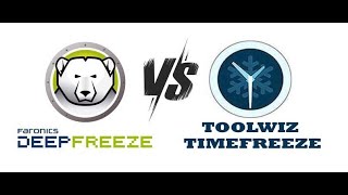 Install and Compare Deep Freeze  Time Freeze [upl. by Arri]